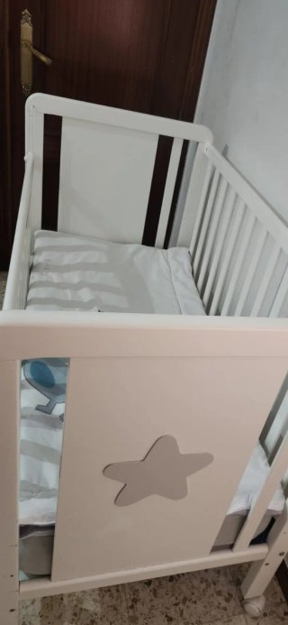 Claruna de niño blanca largo1m 20cm/ancho 60