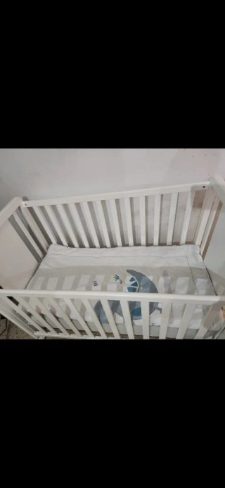 Claruna de niño blanca largo1m 20cm/ancho 60