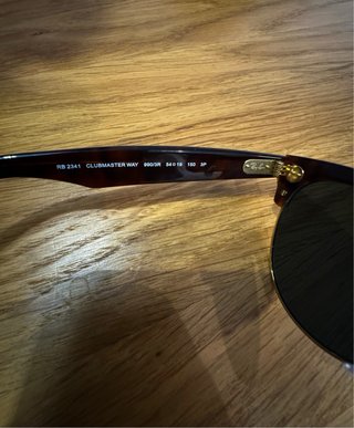Ray-Ban Clubmaster Marrón y Dorado original/nuevas