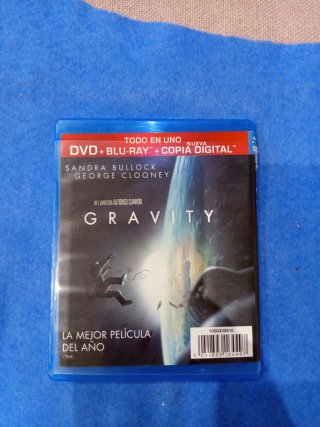 Gravity Blu-ray + DVD + Copia Digital