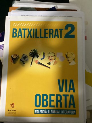Via Oberta. Valencià. Segon de batxillerat Edic...