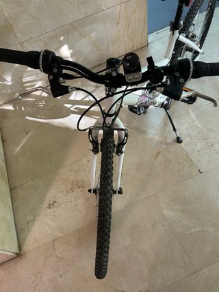 Bicicleta Rockrider Blanca