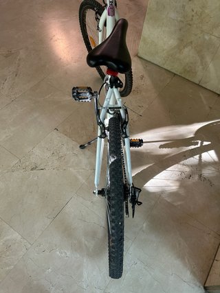 Bicicleta Rockrider Blanca
