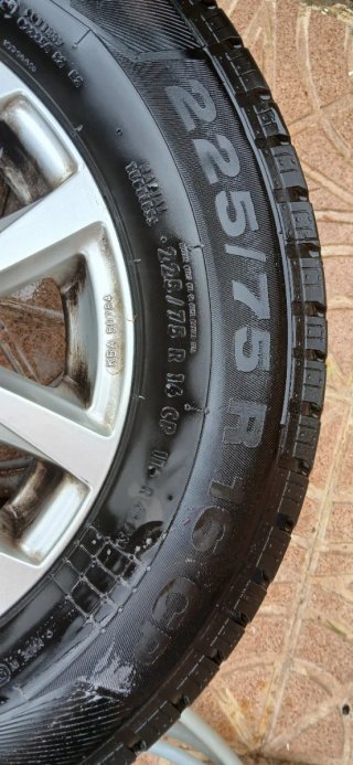 Llantas 225/75 R16 CP 116 R Fiat Ducato