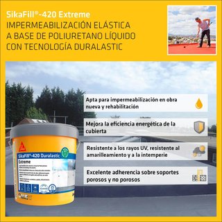 SIKA membrana líquida impermeabilizante cubiertas