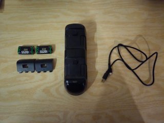 Cargador Dock + 2 Baterías para xbox series S/X