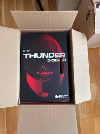 Casco LS2 FF805 Thunder GP Aero Azul