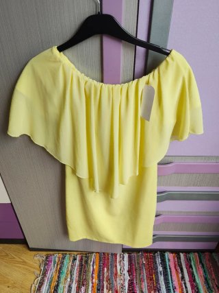 Lote 2 vestiti gialli T. S/M