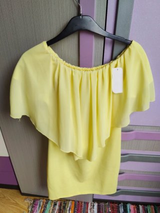 Lote 2 vestiti gialli T. S/M