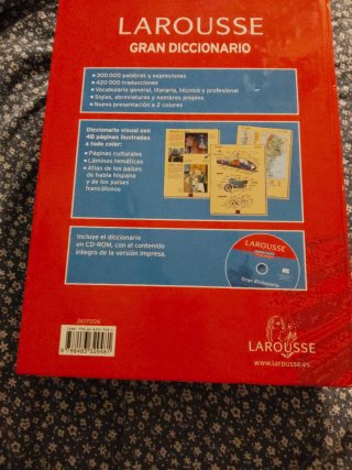 Larousse Gran diccionario español-francés, fran...