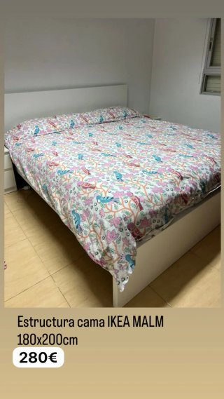 Estructura Cama IKEA MALM 180x200cm