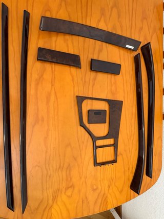 Molduras Interior BMW E39 Madera Oscura