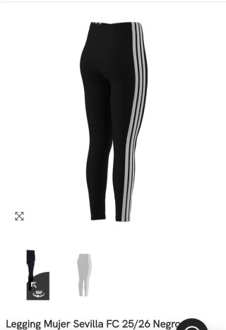 Leggings Sevilla Adidas Mujer Negros