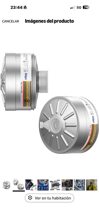 Filtro Dräger RD40 NUEVO Sellado