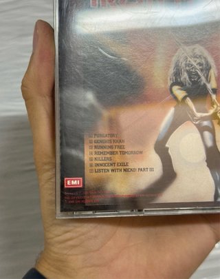 Iron Maiden Purgatory CD Vintage