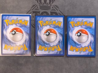 Lote 3 Cartas Pokémon EX: Reshiram, Zekrom, Kyurem