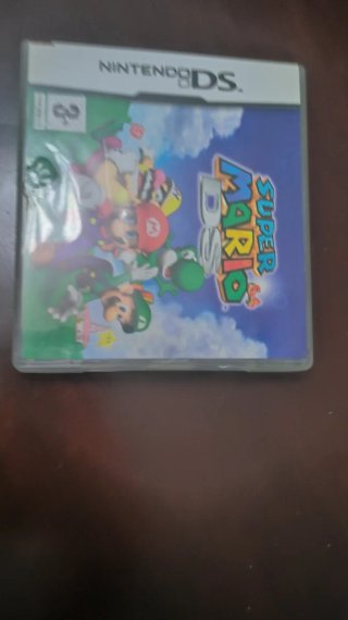 Caja Juego Nintendo DS Mario