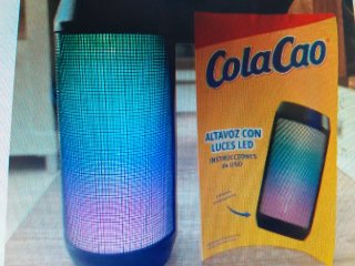 ALTAVOZ CON LUCES LED INALAMBRICO CON BLUETOOTH CO