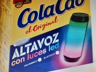 ALTAVOZ CON LUCES LED INALAMBRICO CON BLUETOOTH CO