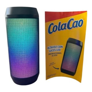 ALTAVOZ CON LUCES LED INALAMBRICO CON BLUETOOTH CO