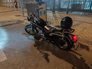 Daelim Daystar 125 CC Negra