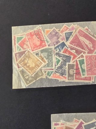 Noruega Colección de aproximadamente 600 sellos
