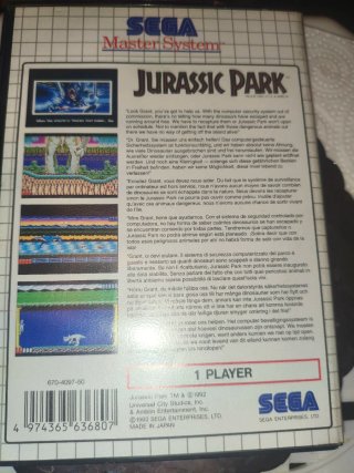 3 juegos Asterix, jurassic Park y enduro Racer