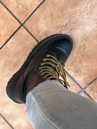 Botas plataforma Pull&Bear negras