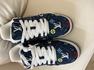 Zapatillas Louis Vuitton Azules y Blancas