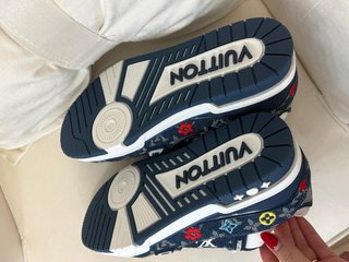 Zapatillas Louis Vuitton Azules y Blancas