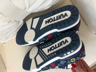Zapatillas Louis Vuitton Azules y Blancas
