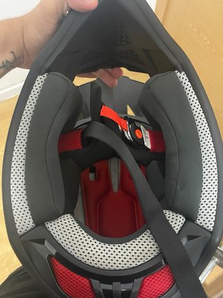 Casco de moto o’neal