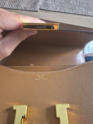Bolso Hermes Marrón Piel