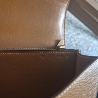 Bolso Hermes Marrón Piel