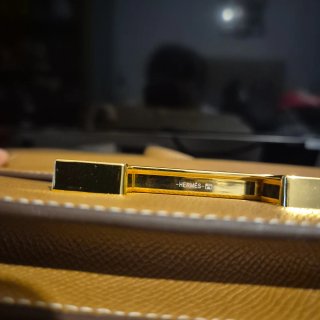 Bolso Hermes Marrón Piel