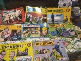 Tebeos de rip kirby