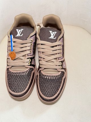 Zapatillas Louis Vuitton Marrón y Rosa