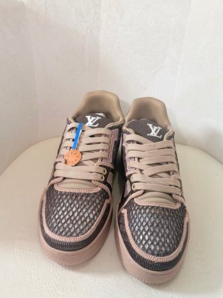 Zapatillas Louis Vuitton Marrón y Rosa