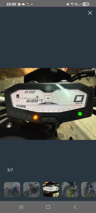 Yamaha MT-07 2017 ABS. LIMITADA A2