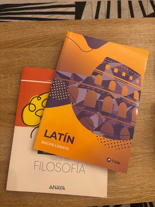 Latín, 1o y 2o de Bachillerato