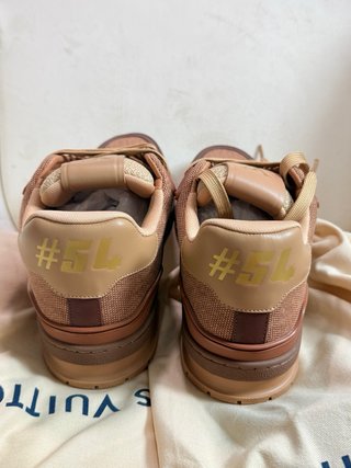 Zapatillas Louis Vuitton Beige y Marrón