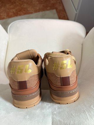 Zapatillas Louis Vuitton Beige y Marrón