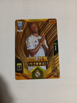 Panini FIFA 365 Golden Baller Vinicius Jr GOL9