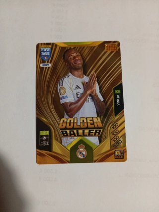 Panini FIFA 365 Golden Baller Vinicius Jr GOL9