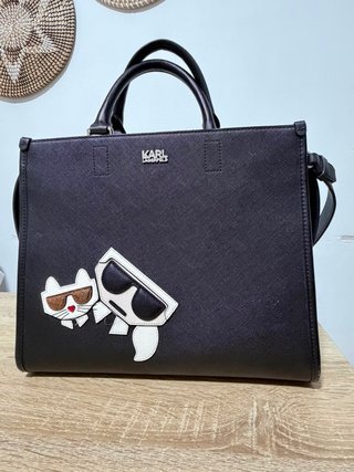Bolso Karl Lagerfeld Negro Gato
