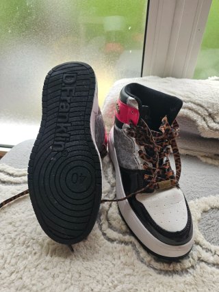 Zapatillas D.Franklin Negras y Blancas
