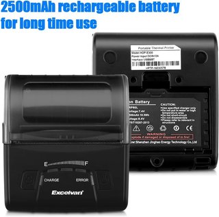 EXCELVAN E300 impresora térmica portátil bluetooth