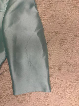 Conjunto vintage de fiesta mujer |Vestido turquesa