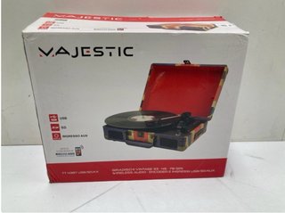 Giradischi portatile vintage multicolore