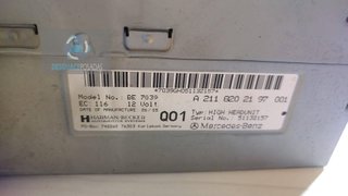SISTEMA AUDIO / RADIO CD Mercedes-Benz E Berlina (BM 211)(01.2002->)